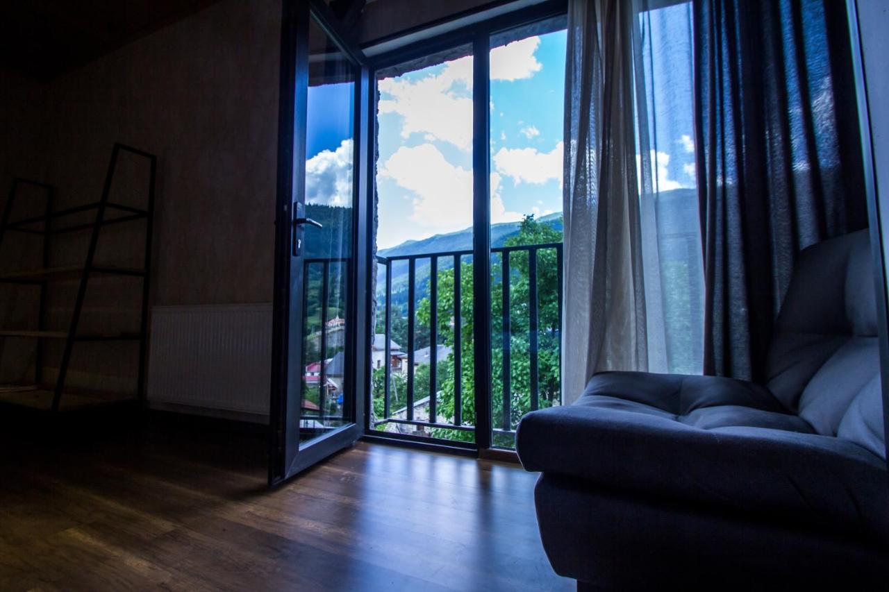 Mestia Hotel Amirani Esterno foto